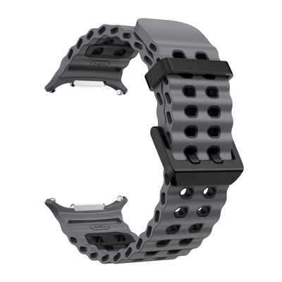 Ocean Strap for Samsung Galaxy Watch Ultra 2 Sports Silicone Band for Galaxy Watch 9-8-7 Ultra 47mm Official Original Wristband