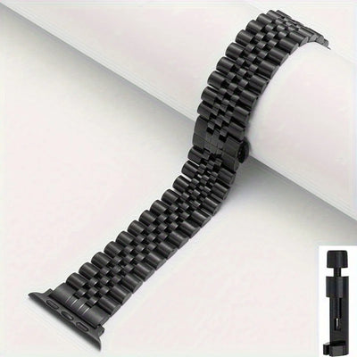 Stainless Steel Strap For Apple Watch Band Series 12/11/10/9/8/7/6/5/SE 3 Metal Bracelet For iWatch Ultra 4 49mm 45mm 44mm 46mm