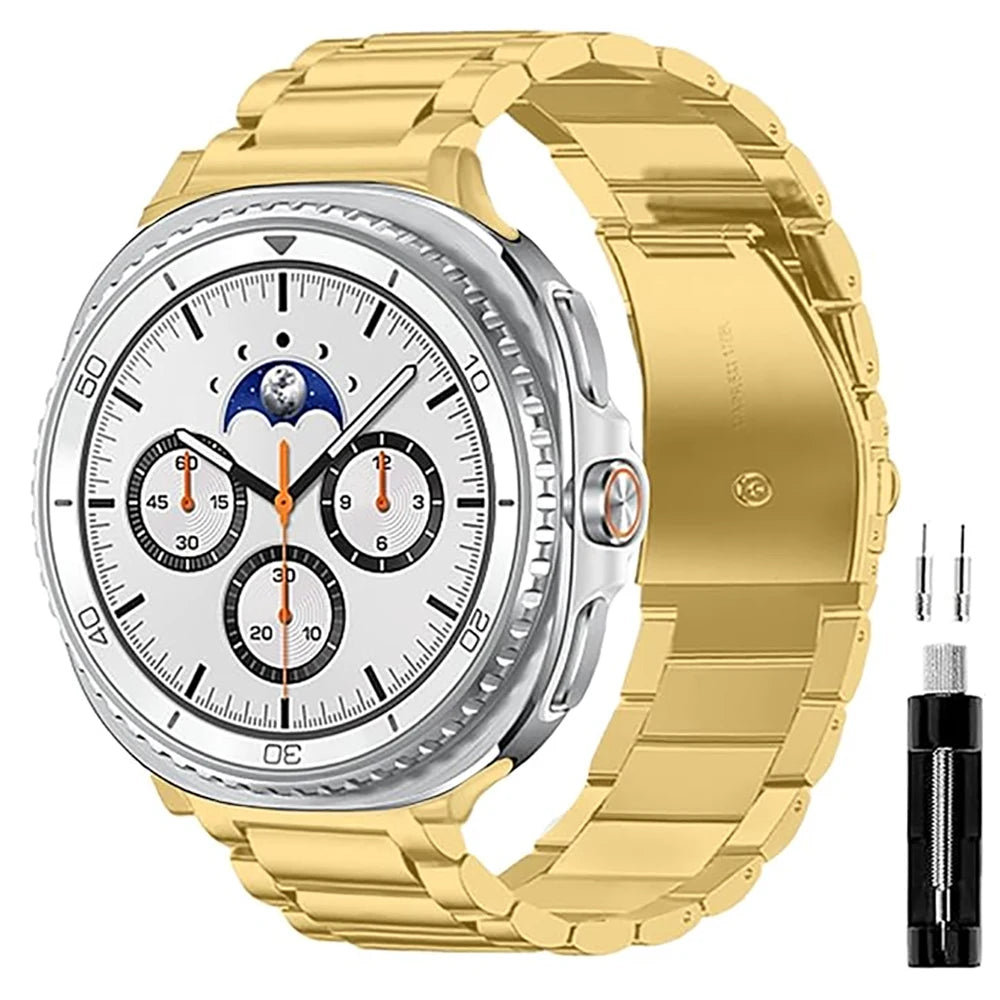 Metal Straps for Samsung Galaxy Watch 9 8 40mm 44mm Stainless Steel Bracelet Correa Galaxy Watch 8 Classic 46mm Bands