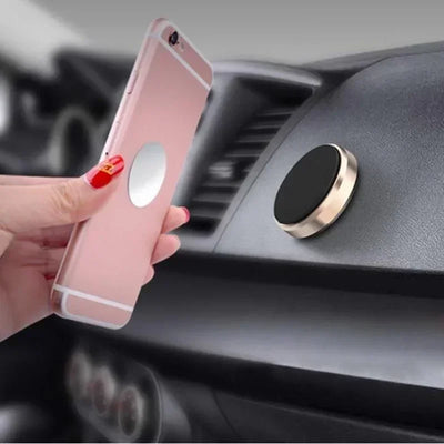 Magnetic Car Phone Holder Magnet Mount Bracket Stick on Car Dashboard Wall Mobile Cell Support in Car for IPhone Samsung Xiaomi
