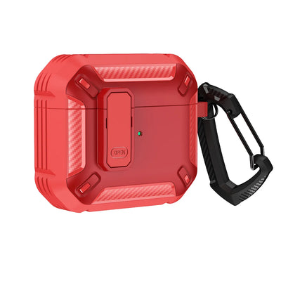 Luxury Switch Case For Apple Airpods Pro 1st 2nd generation Shockproof Cover For Air Pods 3 2 1 Cases Accessories with Keychain