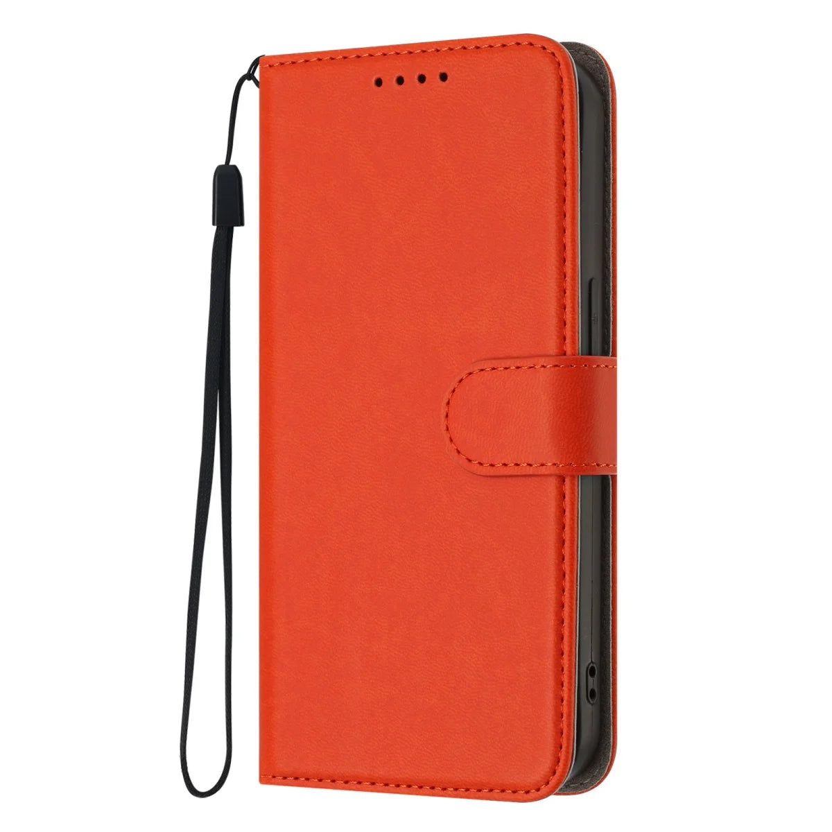 For iPhone 17 Pro Max Solid Color Luxury Leather Flip Case on For iPhone 17 16 15 14 13 12 Pro Max Plus 17 Air 16E Wallet Cover