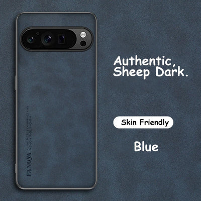 PU Leather Case for Google Pixel 10 9A XL 9 8 7 Pro 8A 7A 6A 6 Cover Soft Matte Shockproof Authentic Anti-fingerprint Shell