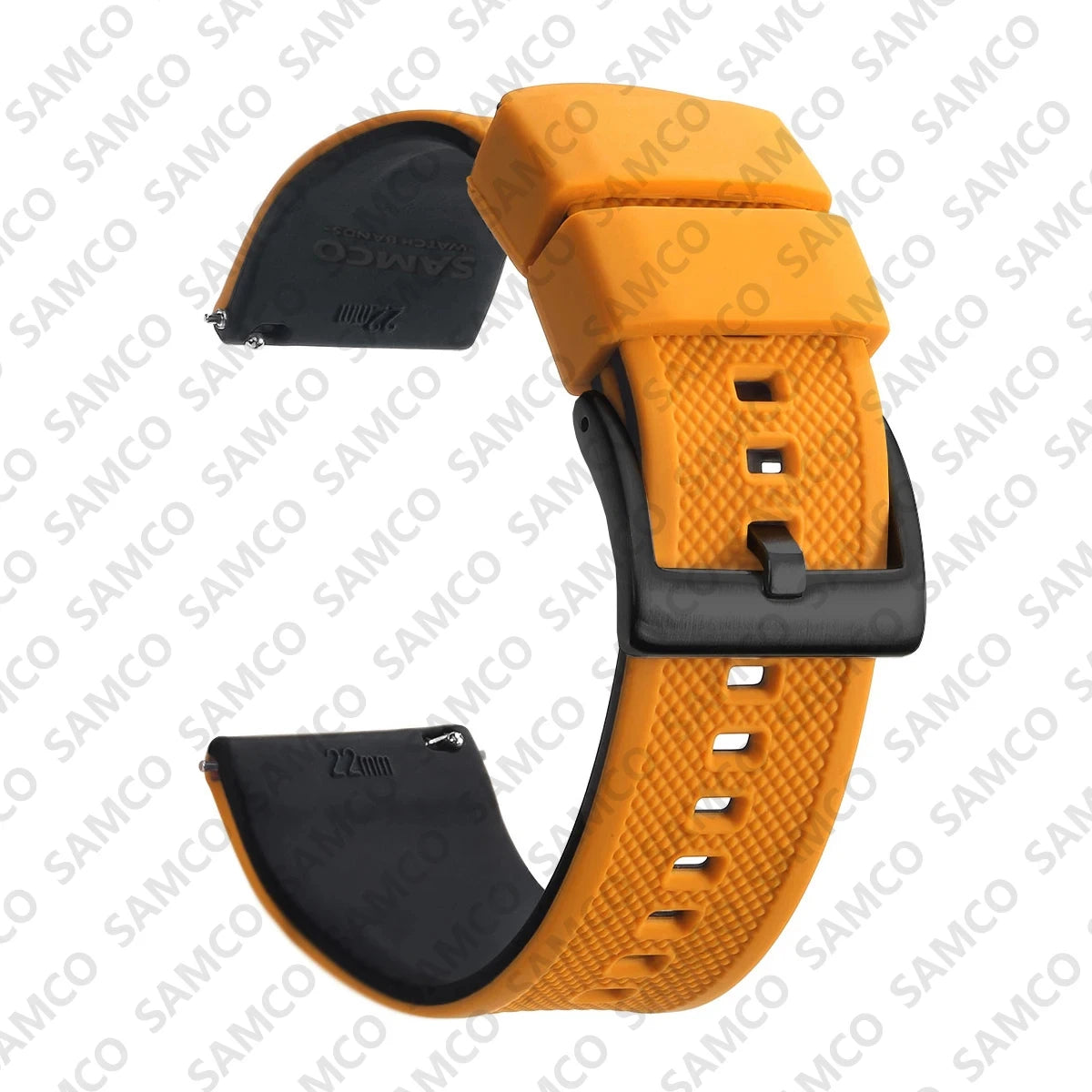 Quick Release Rubber Watch Strap Silicone Watch Band 18mm 20mm 22mm  Huawei ,Samsung Galaxy, Garmin, Watch Replacement Watchband