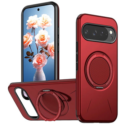 360° Magnetic Bracket Phone Case For Google PIXEL 10 9 11 Pro XL 9A 10ProXL For Magsafe Shockproof Stand Holder Cover Funda