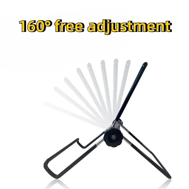 Universal Metal Tablet Holder Foldable iPad Air Pro Samsung Tablet Stand Mount Desk Flexible Phone Stand for Apple iPhone Xiaomi