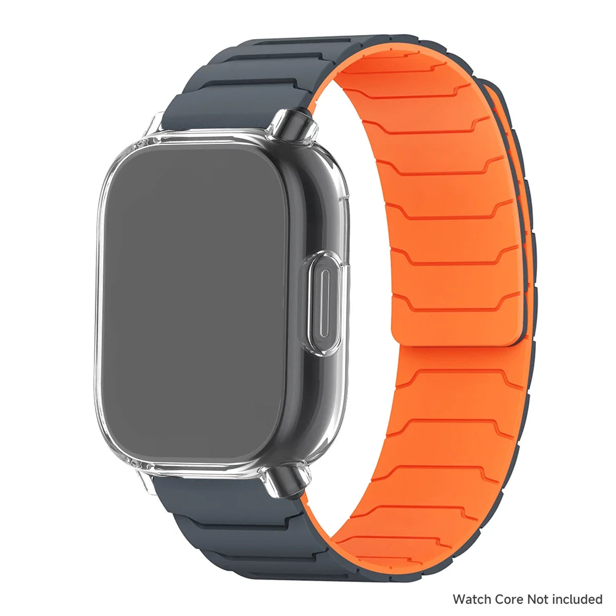 Silicone Strap+Case for Xiaomi Redmi Watch 5 Active/5Lite Magnetic Band Full Cover Bumper for Redmi Band 5 Lite Shell Bracelet
