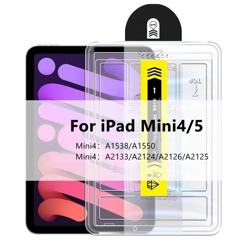 Tempered Glass Screen Protectors For iPad 10th Generation A16 2025 M3 Pro 13 11 M4 12.9 Air 5 4 3 2 Mini 6 7th 9th 8th 10.2 10.5