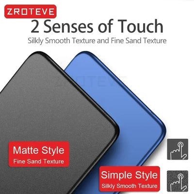 For iPhone 16 15 14 13 12 Pro Max Case ZROTEVE Luxury Slim Matte Hard PC Cover For iPhone16 iPhone14 iPhone15 Plus Phone Cases