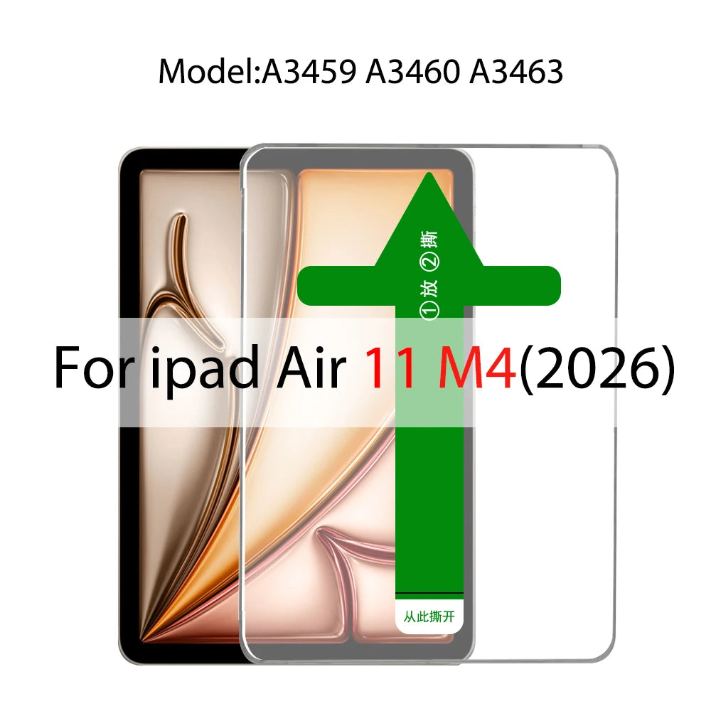 Auto Alignment Kit Tempered Glass For Ipad Pro 11 12.9 10 9 8 7 Air 5 4 3 2 13 Screen Protector For Ipad Mini 6 5 4 Gen Th Film