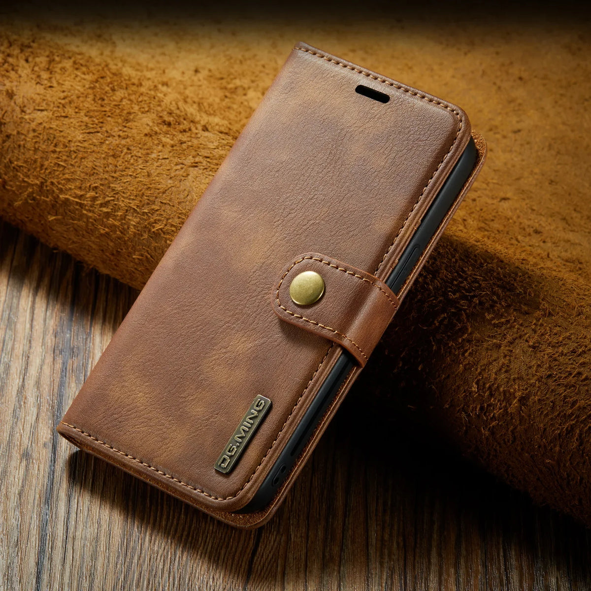 Detachable Magnetic Leather Phone Case for IPhone 16 17 Pro Max 15 12 13 11 14 Plus Air SE 2022 Wallet Card Holder Cover Coque