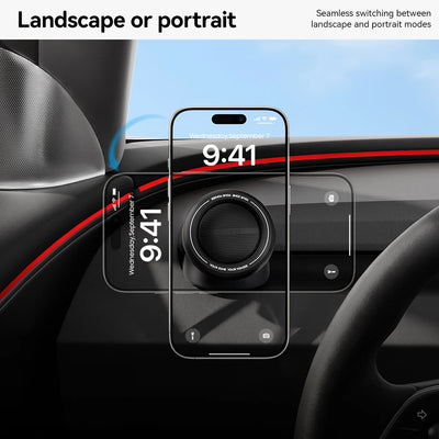 YZ for New Tesla Model 3 Y YL Juniper Highland Magnetic Car Phone Holder Mount LHD RHD Silicone Mount MagSafe Accessories 2026