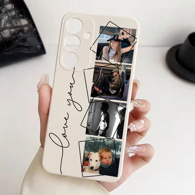Personalized Custom DIY Phone Case For Samsung Galaxy S25 Edge S26 S23 S21 S20 Ultra S10 Plus Lite S24 FE S22 S10e Back Cover