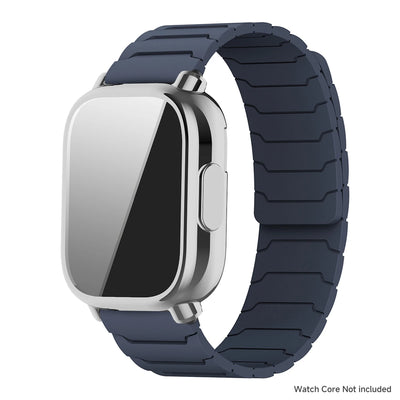 Silicone Strap+Case for Xiaomi Redmi Watch 5 Active/5Lite Magnetic Band Full Cover Bumper for Redmi Band 5 Lite Shell Bracelet
