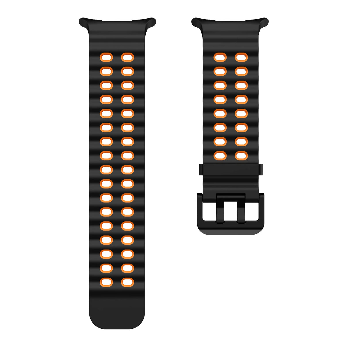 Ocean Strap for Samsung Galaxy Watch Ultra 2 Sports Silicone Band for Galaxy Watch 9-8-7 Ultra 47mm Official Original Wristband