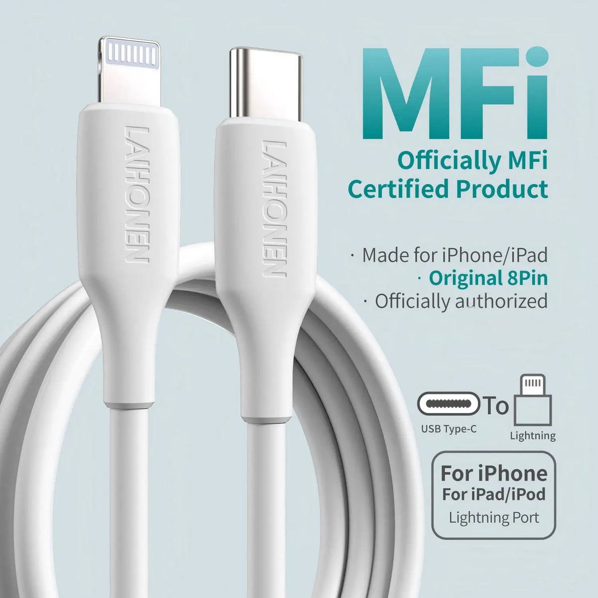 USB C to Lightning Cable for iPhone 14 13 12 11 Pro Max XS Plus 27W Fast Charging Cable Type C to Lightning for iPad MacBook
