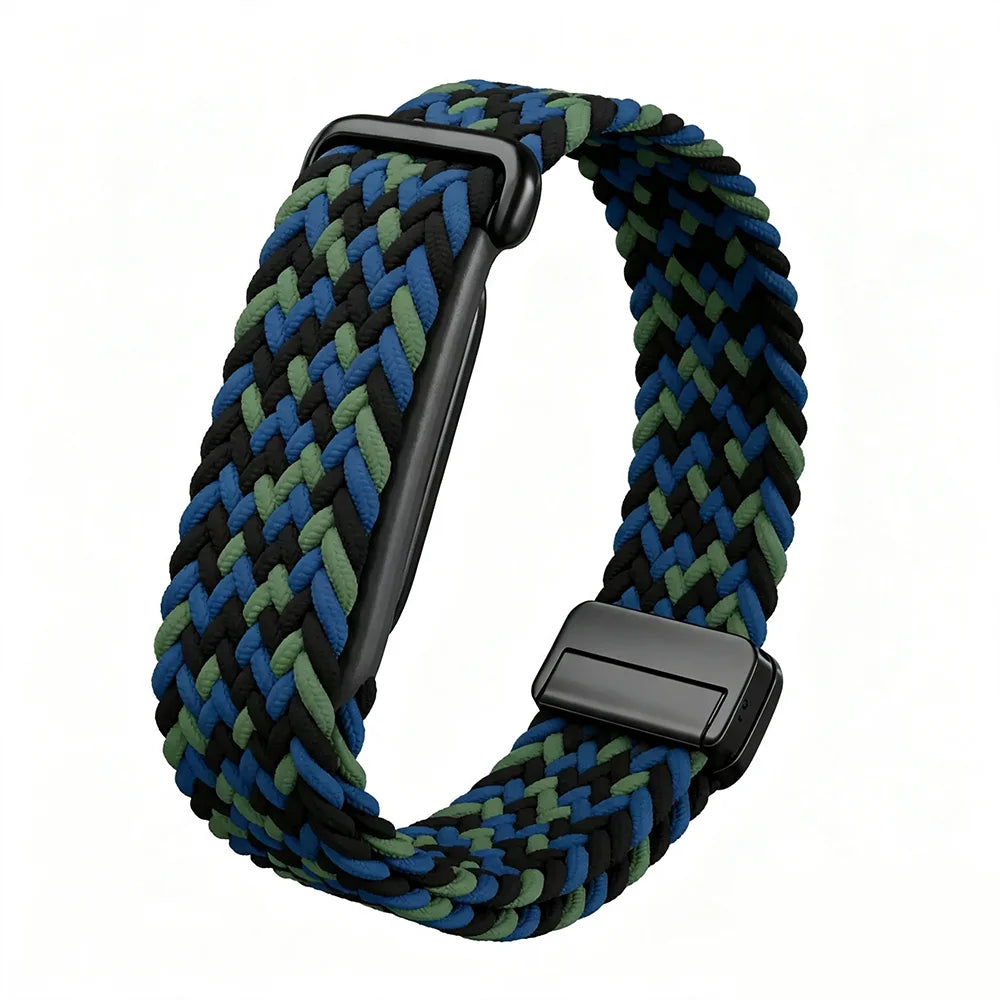 Magnetic Nylon Watch Strap for Google Fitbit Air Braided Replacement Bracelet Watch Band for Fitbit Air Sport Loop Correa Belt