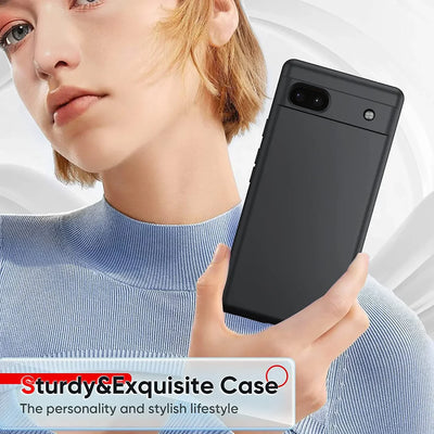 For Google Pixel 7 7A 8A Case Liquid Silicone Soft Cover For Google Pixel 6A 6 8 9 Pro XL 9A 9Pro XL 4A 4G 5 5G Phone Case
