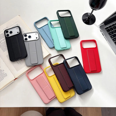 For iPhone 15 14 13 12 17 Pro Max 16 Plus Magnetic Stand Case for iPhone 14 Pro 아이폰 케이스 11 מגן לאייפון Wrist Str