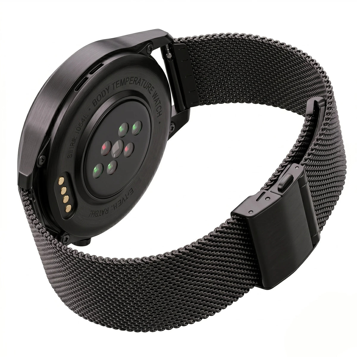 Premium Stainless Steel Mesh Watch Band 16-22mm Deployment Folding Clasp Universal Metal Bracelet Men Women Accessories