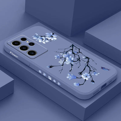 Blooming Orchid Phone Case For Samsung Galaxy S25 S24 S23 S22 S21 S20 S10 Ultra Plus FE Note 20 Ultra 10 Plus Cover