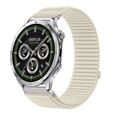 18mm 22mm Wave Nylon Strap for Oneplus Watch 3 43mm 46mm/4 3 Lite/2/2R Sport Wristband for OPPO Watch S/X2/3/Huawei GT6 5 4 Band