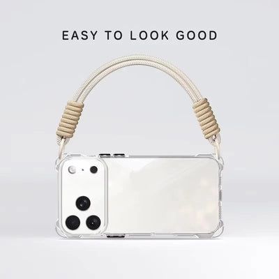 Crossbody Phone Case with Lanyard For iPhone 17Air 16 Pro Max 15 14 18 Pro Max  чехол на айфо Necklace Strap Cord Soft Cover