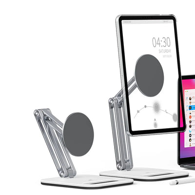 Artpowers Metal Magnetic Tablet Holder For Table Desk Stand Suport For Ipad Pro Samsung Huawei Apple Tablet Accessories