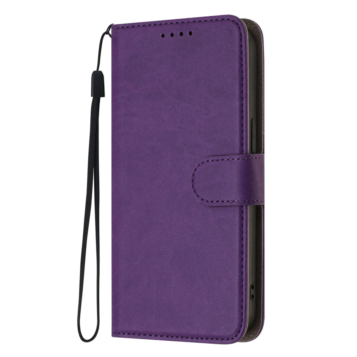 For iPhone 17 Pro Max Solid Color Luxury Leather Flip Case on For iPhone 17 16 15 14 13 12 Pro Max Plus 17 Air 16E Wallet Cover