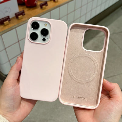 Liquid Silicone Magnetic For Magsafe Wireless Charge Phone Case For iPhone 18 17 Air 16 15 Plus 14 13 12 Pro Max Original Cover