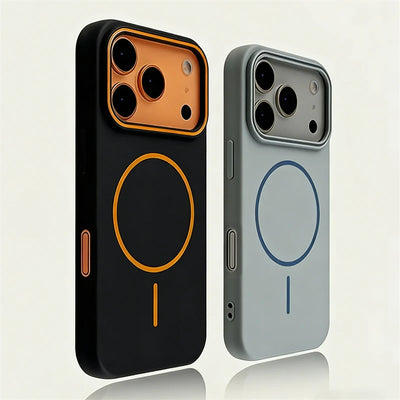 Luxury Matte Magnetic For Magsafe Wireless Charge Soft TPU Case For iPhone 18 17 16 15 14Plus 13 12 11 Pro Max Air Silicon Cover