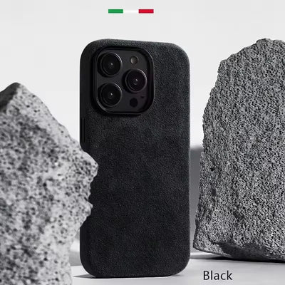 Premium Soft Suede Metal Camera Lens Protection Magnetic Phone Case for IPhone 16 15 14 Plus 13 12 Pro Max Shockproof Back Cover