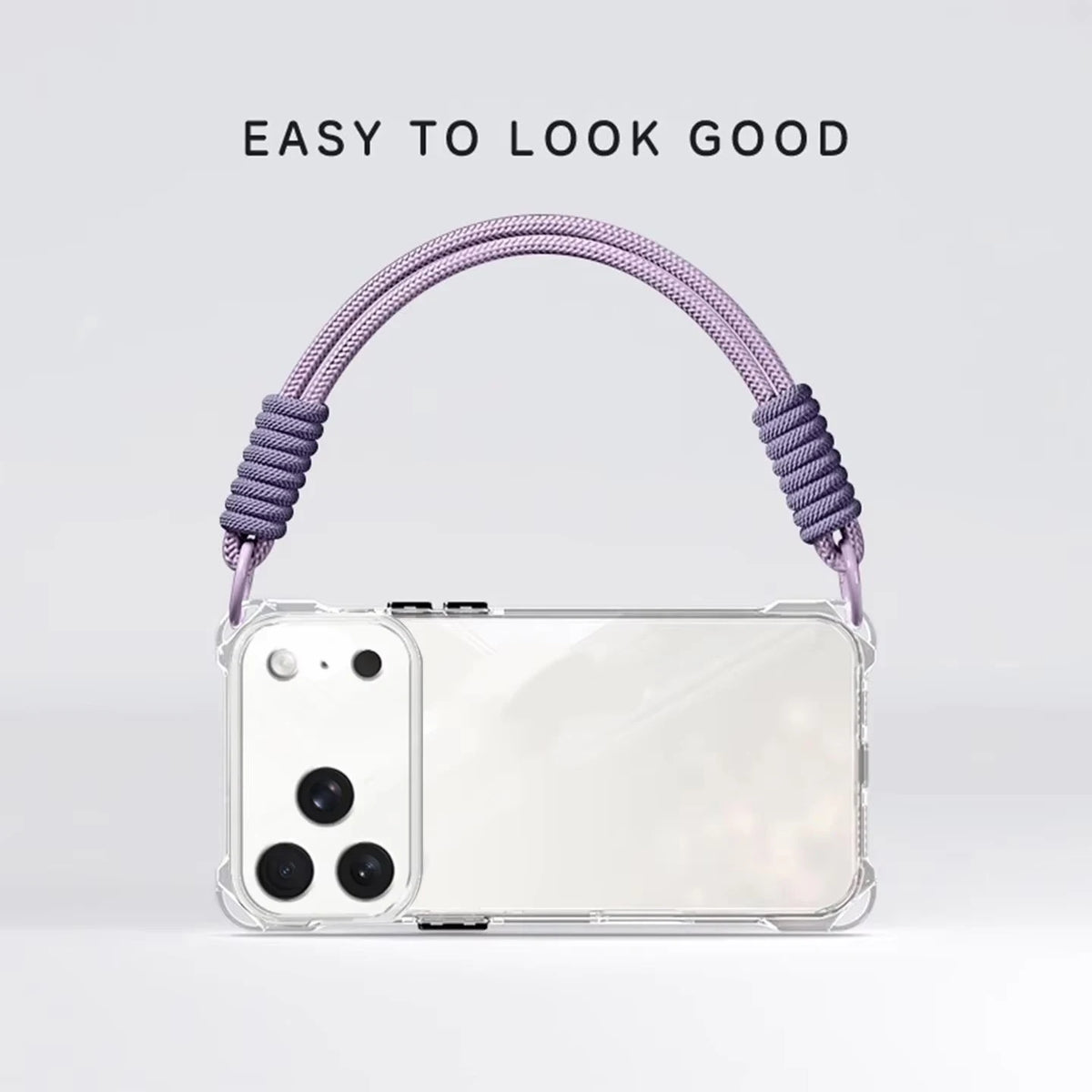 Crossbody Phone Case with Lanyard For iPhone 17Air 16 Pro Max 15 14 18 Pro Max  чехол на айфо Necklace Strap Cord Soft Cover