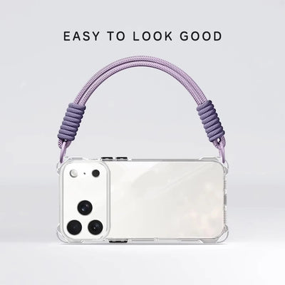 Crossbody Phone Case with Lanyard For iPhone 17Air 16 Pro Max 15 14 18 Pro Max  чехол на айфо Necklace Strap Cord Soft Cover