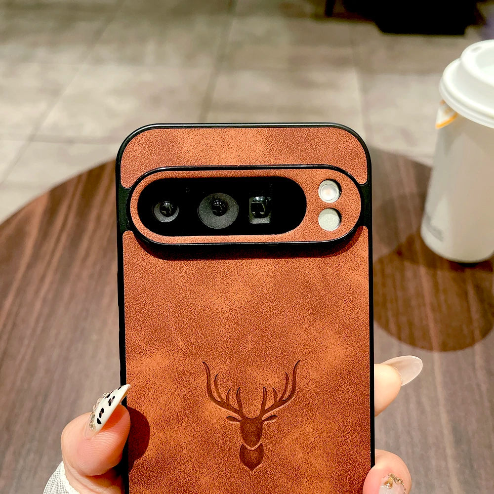 Retro Leather Case For Google Pixel 11 10 9 8 7 Pro XL A 9A 8A 7A 9Pro 8Pro 7Pro Pixel 9 8 7 Pro XL A 9A 8A 7A Phone Retra Cover