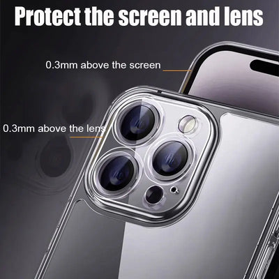 Clear Silicone Phone Case For iPhone 17 16 15 14 Pro Max Plus Air 16E 17E Soft Cover For iPhone 11 12 13 Pro Xr Xs Max Mini Case