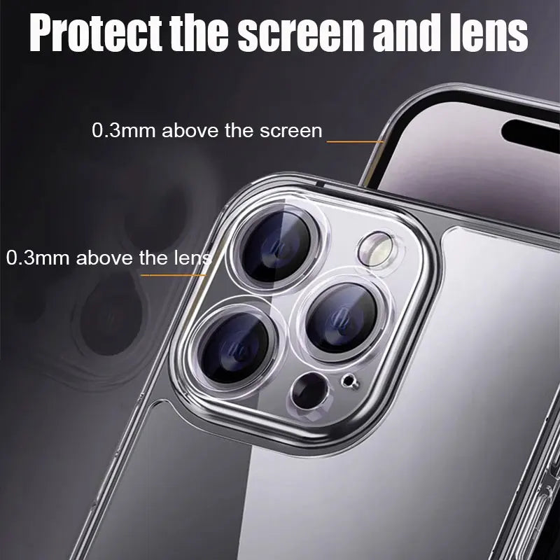 Clear Silicone Phone Case For iPhone 17 16 15 14 Pro Max Plus Air 16E 17E Soft Cover For iPhone 11 12 13 Pro Xr Xs Max Mini Case
