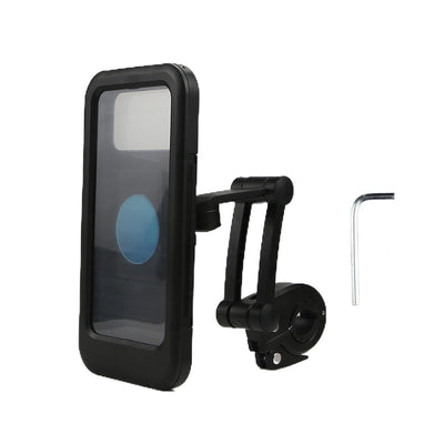 360° Rotating Adjustable Motorcycle Phone Holder Supports Universal Bicycle GPS Waterproof Motorcycle and Bicycle Phone Holder