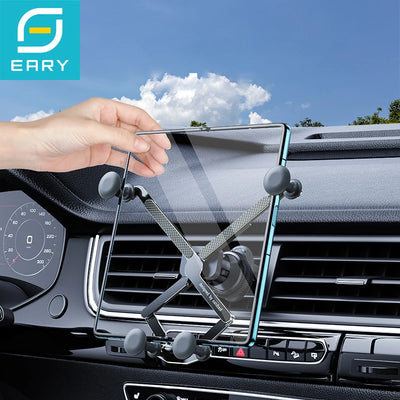 Eary Carbon Alloy Car Phone Holder Mount Super Stable Air Vent 360° Rotation for iPhone Samsung S25 Z Fold 7 6 5 Car Accessories