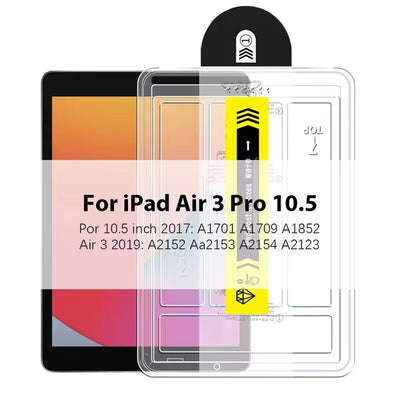 Tempered Glass Screen Protectors For iPad 10th Generation A16 2025 M3 Pro 13 11 M4 12.9 Air 5 4 3 2 Mini 6 7th 9th 8th 10.2 10.5