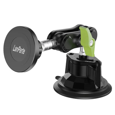 Car Phone Holder Phone Holder Magnetic Mount Strong Sticky Adhesive Suction Cup Dashboard 360 Rotating Anti-Shake