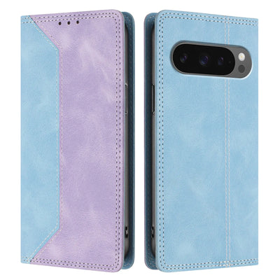 Magnetic Leather Wallet Case for Google Pixel 10 9 9A 8 8A 7 7A 6 6A 5 5A 4A 5G Pro XL Flip Phone Cover Rfid Blocking Shockproof