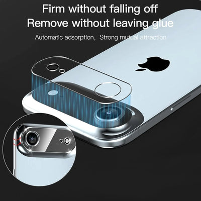 Camera Protector For iPhone 17 16 15 14 13 Pro Max 13Mini 17Air Tempered Glass Len Screen Protectors Glass Film For iPhone 17 16