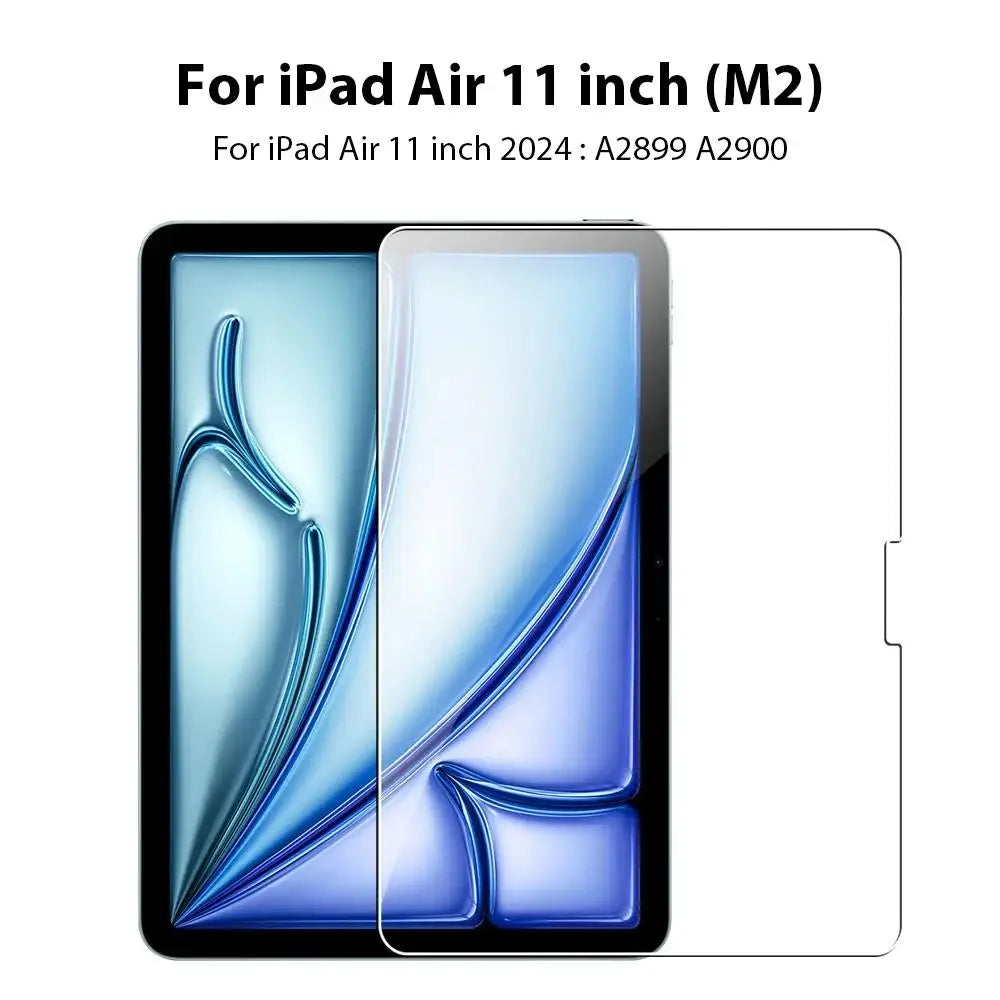 2PCS HD Tempered Glass For iPad Mini 6 Air 5 4 6 3 2 2022 Screen Protector For iPad Pro 11 12.9 7th 8th 10th 9th Gen 10.2 2022