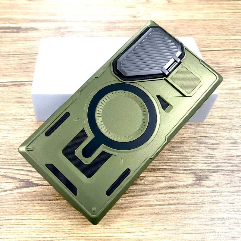 Shockproof Armor Case For Samsung Galaxy S26 S25 S24 S23 Ultra Plus FE A17 A56 A36 A16 A26 A15 A55 A35 5G Magsafe Charge Cover