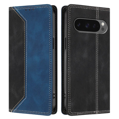 Magnetic Leather Wallet Case for Google Pixel 10 9 9A 8 8A 7 7A 6 6A 5 5A 4A 5G Pro XL Flip Phone Cover Rfid Blocking Shockproof