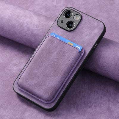 2 in 1 Detachable Magnetic Card Slot Phone Case For iPhone 16 15 14 13 12 11 Pro Max Plus Mini 16E Luxury Leather Wallet Cover