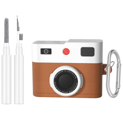 Cassette Tape Case for Airpods Pro 3 New Silicone Headphone Case Cover For Airpods Pro 3 Earbuds Case with Keychain&Cleaning Kit