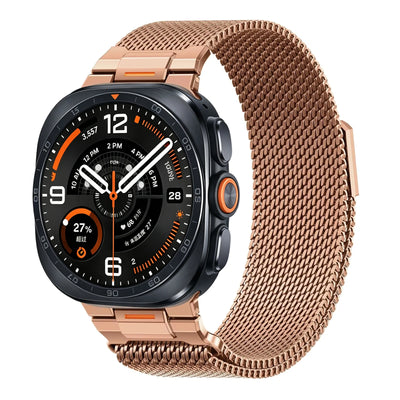 Metal Milanese Loop Band For Samsung Galaxy Watch Ultra 2 Strap 47mm Bracelet Correa Galaxy Watch 9 8 8 Classic 44mm 40mm 46mm