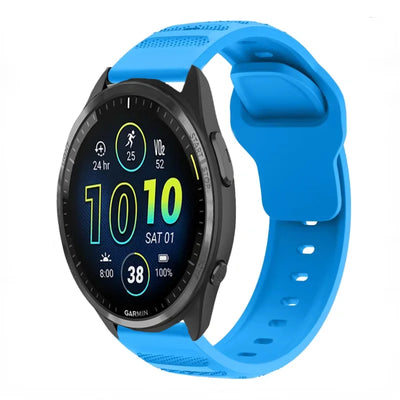 20mm 22mm Silicone Strap for Garmin Forerunner 965 955 265 255 165 55 Fashion Replacement Wristband for Garmin Venu 3/2 Active 5